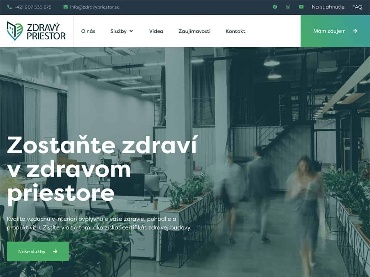 Zdravý priestor, zdravé telo, zdravý duch