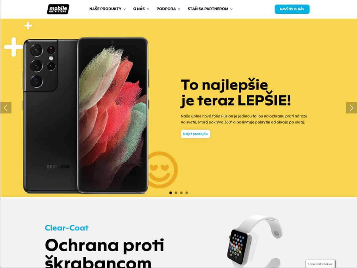 Zmena outfitu pre Mobile Outfitters